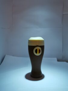 Glaasje bier in melkchocolade | Belgische chocolade | VDV Chocolaterie